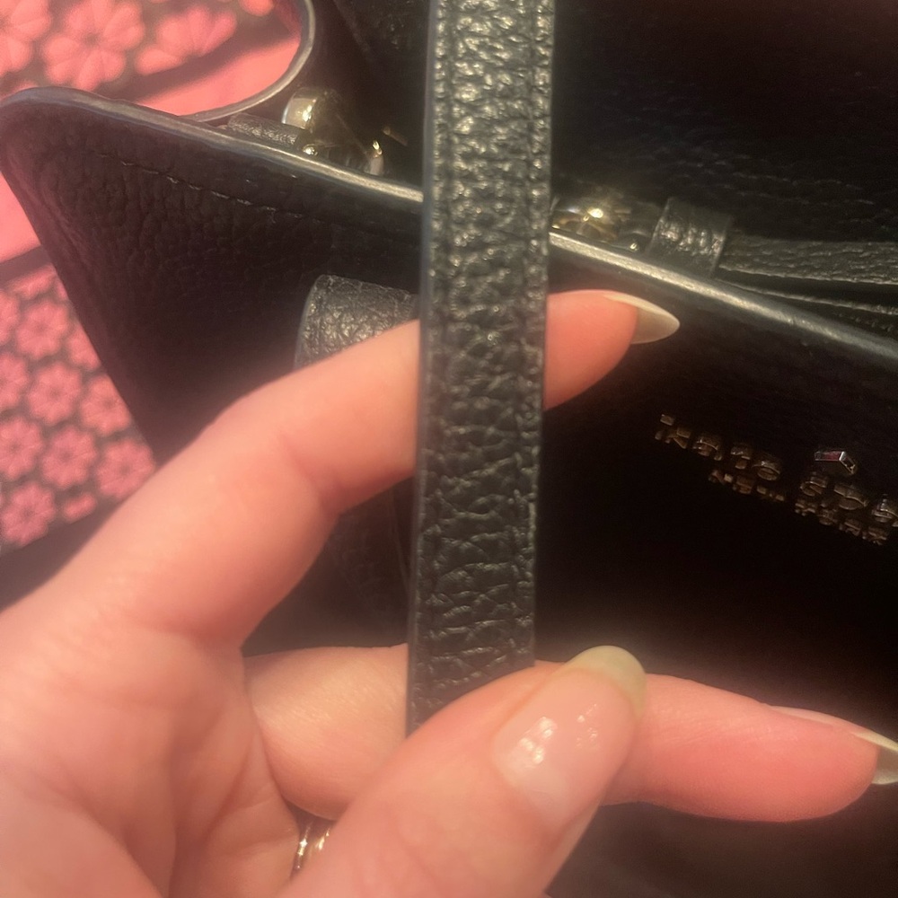Kate Spade Black Rowe Medium Satchel ๐ - Picture 12 of 16